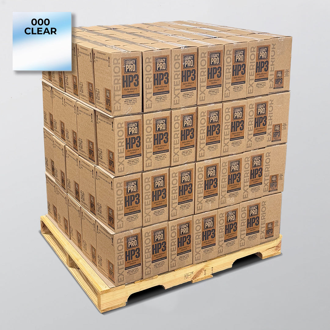 Sellador de silicona 100 % HP3. Doce tubos de 283 g (10.1 oz).