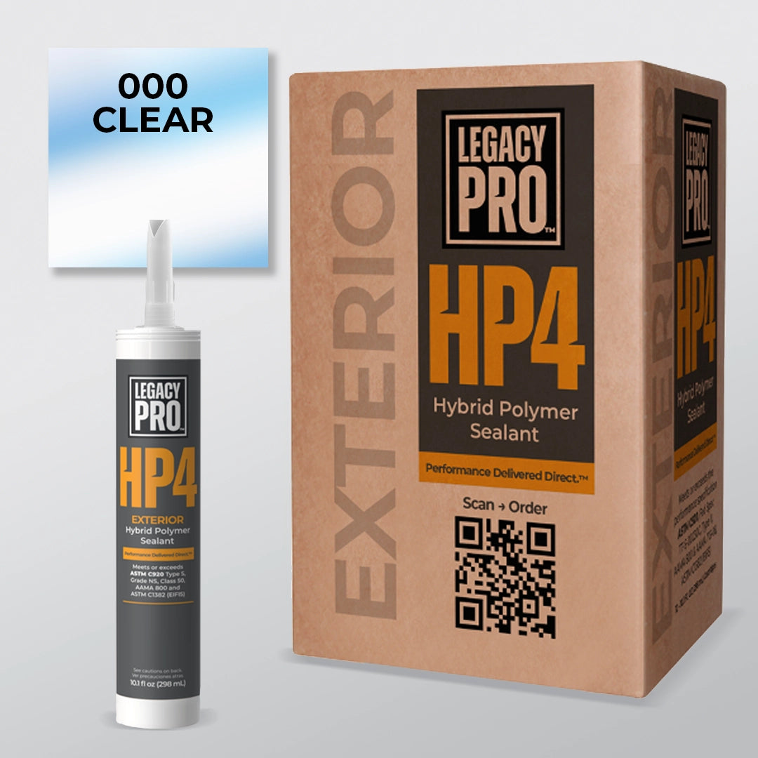 HP4  Hybrid Polymer Exterior Sealant – Case Pack of (12) 10.1 oz Cartridges
