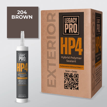 HP4  Hybrid Polymer Exterior Sealant – Case Pack of (12) 10.1 oz Cartridges