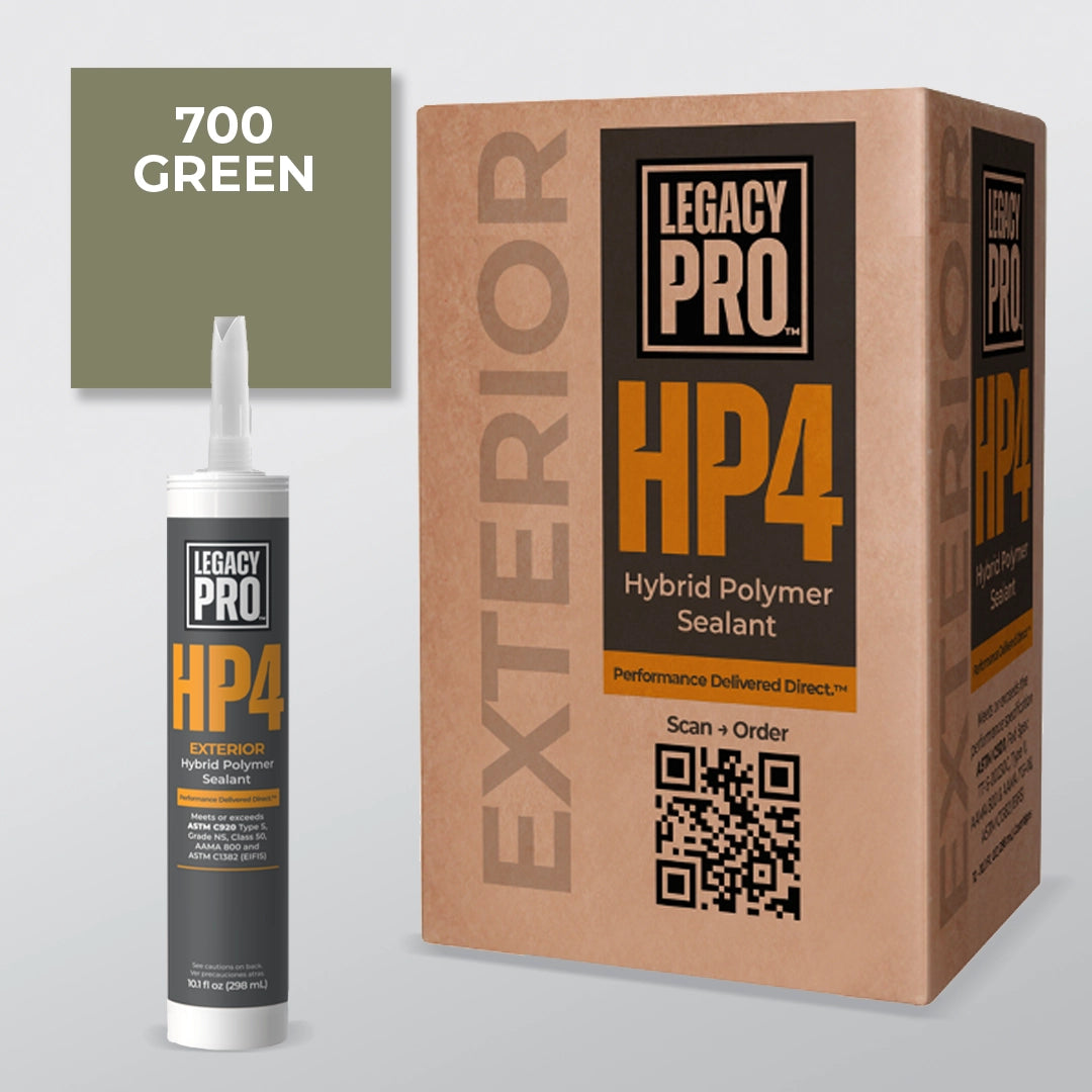 HP4  Hybrid Polymer Exterior Sealant – Case Pack of (12) 10.1 oz Cartridges
