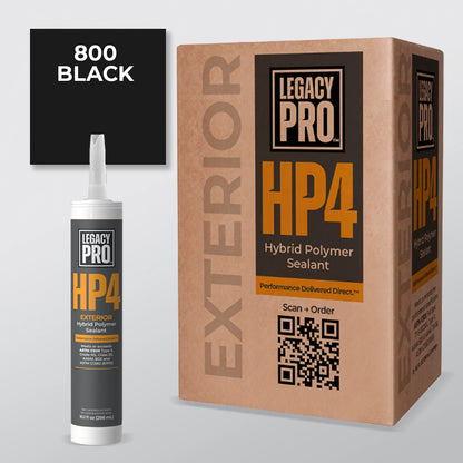 HP4  Hybrid Polymer Exterior Sealant – Case Pack of (12) 10.1 oz Cartridges